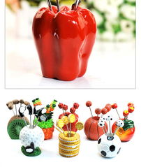 創意不銹鋼水果叉 懶人生活提升實用新選擇